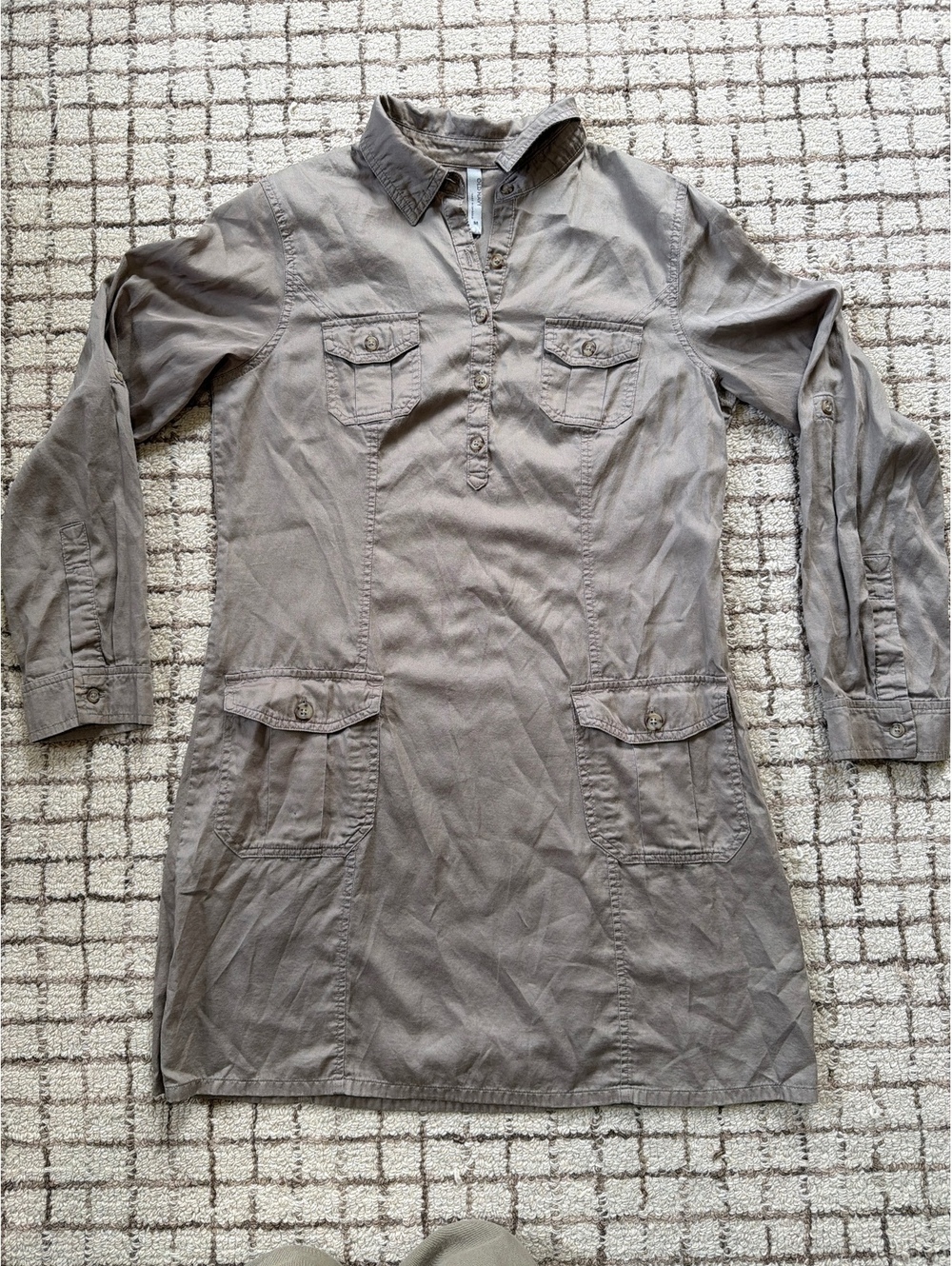 Women’s vintage old navy utility gorpcore outdoors khaki dress size medium